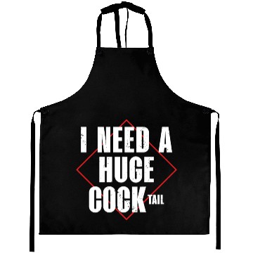 Discover I Need A Huge Cocktail | Bourbon Drinker Aprons |