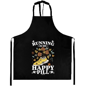 Discover Run jogging sport race training gift Aprons
