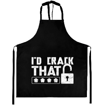Discover Password Hacker Cyber Security Aprons