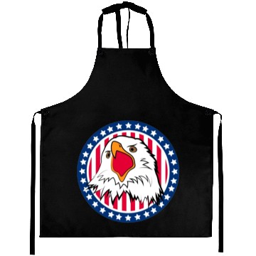 Discover Red White and Blue For You Aprons
