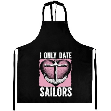 Discover Sailing Anchor Sailboat Sailor Aprons