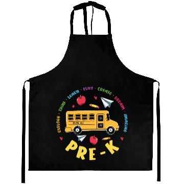 Discover Pre-K School Bus Aprons