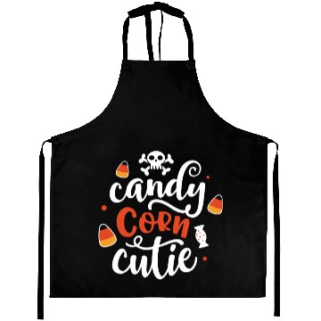 Discover Candy Corn Cutie Halloween Holiday Scary Aprons