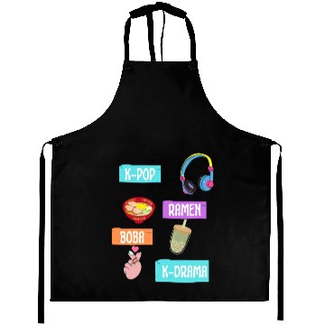 Discover K-Pop Fashion for Fans of korean K-Drama & K-Pop Aprons