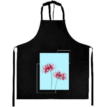 Discover Red Spider Lily Lycoris Recoil Anime Fanart Aprons