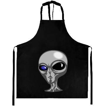 Discover Roswell New Mexico Grey Alien Aprons