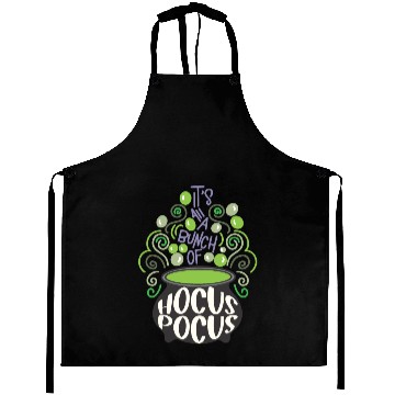 Discover Its All A Bunch Of Hocus Pocus Scary Halloween Aprons