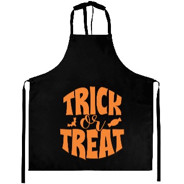 Discover Trick Or Treat Candy Collector Halloween Holiday Aprons