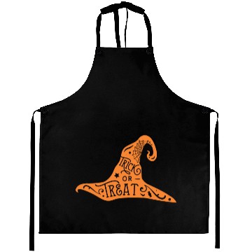 Discover Witch Hat Trick Or Treat Halloween Holiday Aprons