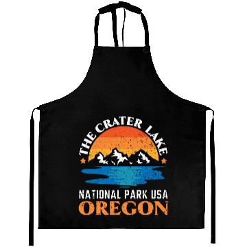 Discover The Crater Lake National Park USA Oregon America Aprons