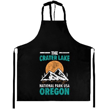 Discover The Crater Lake National Park USA Oregon America Aprons
