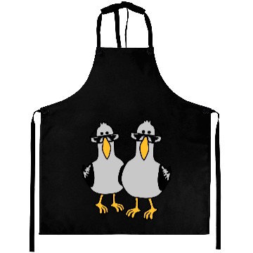 Discover 2 seagull friends team Aprons