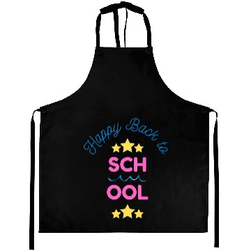 Discover Happy Back To School Aprons