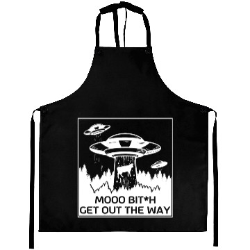 Discover Alien Gift Extraterrestrial UFO AREA 51 Sci-fi Aprons