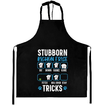 Discover Stubborn Bichon Frise Tricks Bichon Frise Owner Aprons