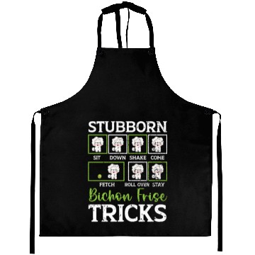 Discover Stubborn Bichon Frise Tricks Bichon Frise Owner Aprons