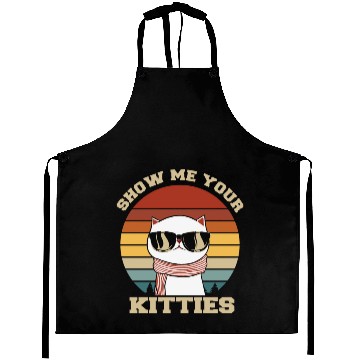 Discover Show me your Kitties Cat Lover Aprons