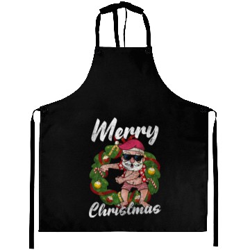 Discover Winter Santa Claus Children Aprons