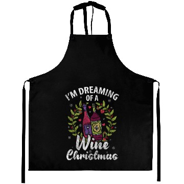 Discover Winter Family Santa Claus Aprons
