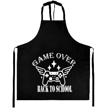 Discover Game Over Back To School Girls Aprons