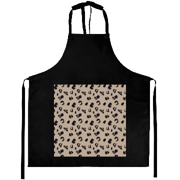 Discover Leopard Animal Print Pattern Aprons