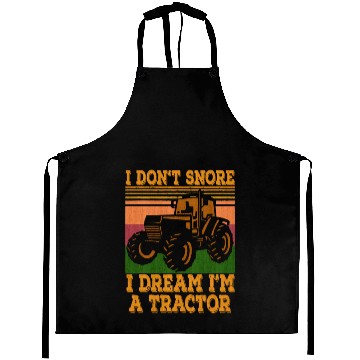 Discover Tractor Farmer a dont snore Aprons