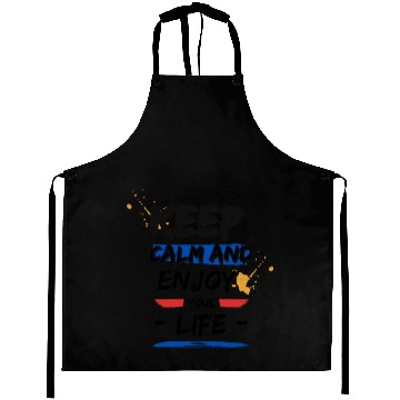 Discover Keep calm Aprons
