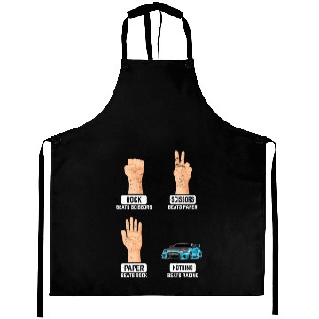 Discover Rock Paper Scissors Nothing Beats Racing Funny Rac Aprons