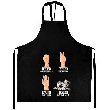 Discover Rock Paper Scissors Nothing Beats Jiu Jitsu BJJ Ji Aprons