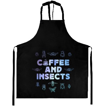 Discover Entomology Insect Coffee Lover Bugs Aprons