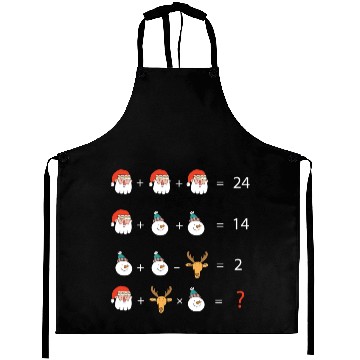 Discover Math Teacher Equation Aprons