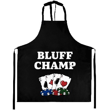 Discover Bluff Champ Card Games Poker Card Player Poker Aprons