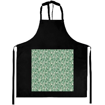 Discover Watercolor Tropical Monstera Leaves Aprons