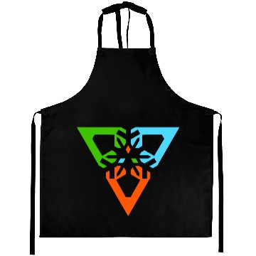 Discover Chevron Aprons
