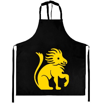 Discover leo zodiac gold lion king Aprons