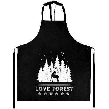 Discover Love forest deer Aprons