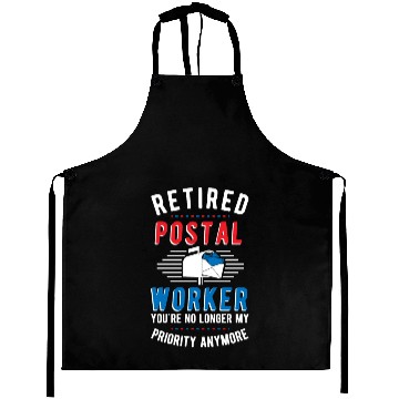 Discover Retired Postal Worker Retirement Mailman Postman Aprons