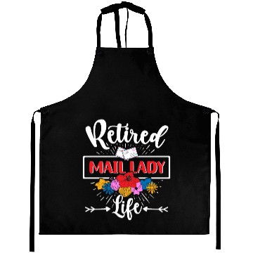 Discover Retired Postal Worker Gifts Retirement Mail Lady Aprons