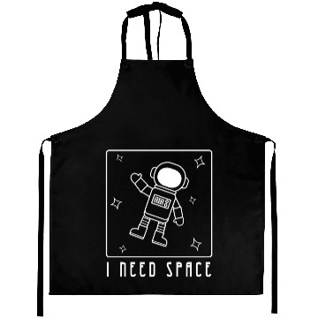 Discover I Need Space Aprons