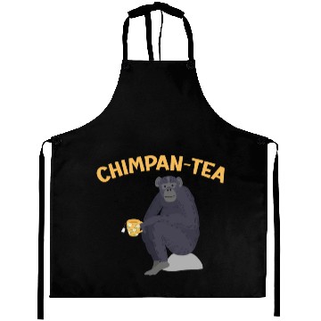 Discover Chimpantea Chimpanzee Monkey Animal Zookeeper Aprons