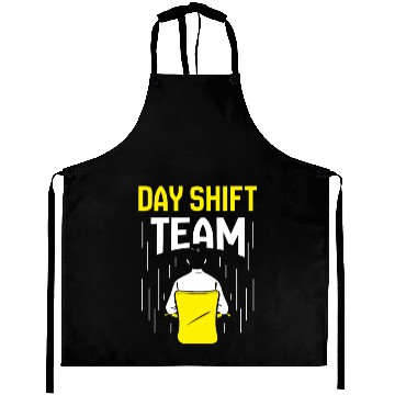 Discover Day Shift Team Working Job Worker Work Aprons