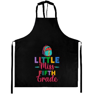 Discover Little Fifth Grade Student 5th Grader Teacher Gift Aprons