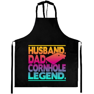 Discover Husband Dad Cornhole Legend Classic Aprons