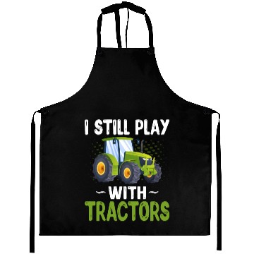 Discover Farming Farmer Tractor Lover Aprons