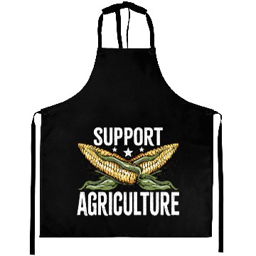 Discover Support Corn Agriculture - Funny Corn Farmer Aprons