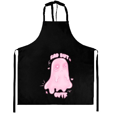 Discover Pastel Goth Ghost | Sad but Cute | Creepy Cute Aprons