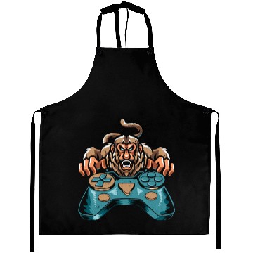 Discover Gamer Proboscis Monkey Ape Wildlife Zookeeper Aprons
