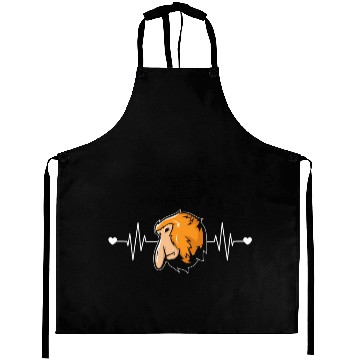Discover Proboscis Monkey Heartbeat Ape Wildlife Zookeeper Aprons
