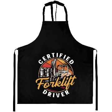 Discover Forklift Operator Certified Forklift Driver Truck Aprons