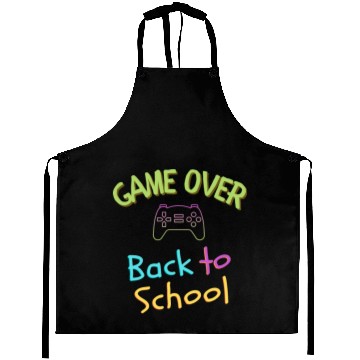 Discover Game Over- Back to School time Aprons